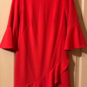 Lauren by Ralph Lauren Women's Crepe Ruffled